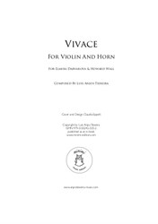 Vivace For Violin and Horn