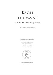 Bach Fuga for Woodwind Quintet